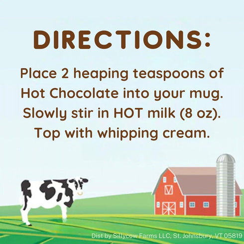 16.9 Oz Pack 3 Silly Cow Farms Hot Chocolate Pumpkin Spice Mix | Rich Cocoa Powder | Gluten-Free, Non-GMO, Dairy-Free |
