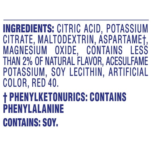 12-Quart 2.9-Ounce (Pack 6) Crystal Light Pink Lemonade Drink Mix, Canister