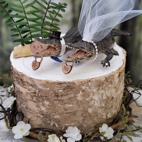 Gemini&Genius Crocodile Safari Animal Action Figure Toy with Moveable Jaw for Kids