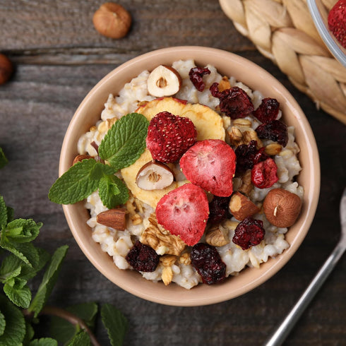 4 Oz, 100% Anna and Sarah Freeze Dried Slice Strawberries Natural Sliced Fruit, Great for Healthy Snacks, Smoothies