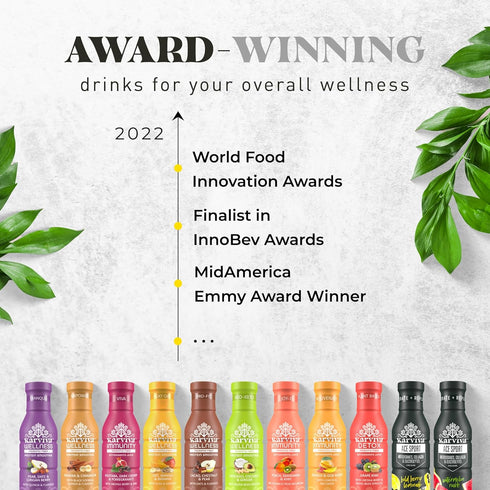 (6 12 oz Karviva ACE Collagen Juice, Healthy Joints, Skin & Hair, Antioxidant-Rich Berries, Marine Collagen, Natural