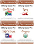 BiltongMate Pack (4 6 oz) All Natural Biltong Spice - Sampler Gift x