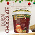 (2.2 lb 1000 Gulluoglu Christmas Edition Dubai Chocolate Pistachio Peanut Spread in Festive Holiday Jar | Limited