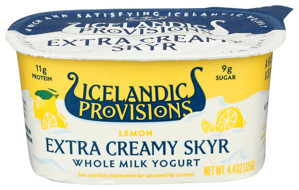 Icelandic Provisions, Yogurt Krimi Lemon, 4.4 Ounce