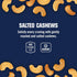 3 oz Packs Pack 12, Kars Nuts Salted Cashews, Individual Snack Bulk of Gluten-Free Snack Mix