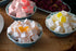 Cerez Pazari Turkish Delight with Rose, Orange and Lemon Mix Flavours 8.1 Oz - Vegan Candy Dessert Gift Box, Approx.
