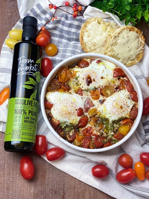 100% Farm To Market NGMO Cold Pressed Pure Extra Virgin Olive Oil, Healthy, Chemical Free Oil Loaded with Healthy