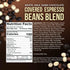 2 SweetGourmet Chocolate Covered Espresso Beans Blend | White Milk Dark Chocolate | Pounds