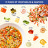 8oz 100% 11 Dehydrated Freeze Dried Seafood & Vegetable Mix - Natural Ramen Toppings for Soups, Mixed Dry Veggies