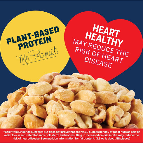 16 oz (12-Pack) PLANTERS Unsalted Dry Roasted Peanuts