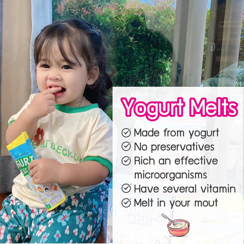 (0.7 Oz Packet, 3 12 Count) Nat Bit Freeze Dried Yogurt Snack, Crispy Melts, Healthy Snack No Preservatives - Assorted