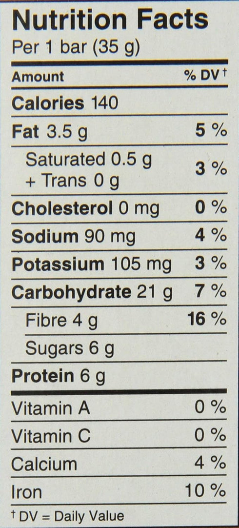 175g/6.17oz., 5ct, Kashi, Chewy Granola, Dark Mocha Almond Snack Bars, {Imported from Canada}