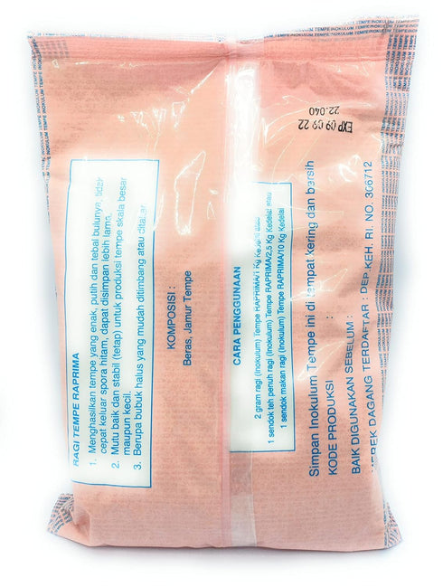 Generic 500 Raprima Ragi Tempe Inokulum (Tempeh Yeast), Gram