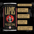 Free,120 4 Pack Lapo's Espresso Martini, Non Alcoholic Drink, Mocktail with Coffee, Cinnamon & Vanilla Notes, Alcohol