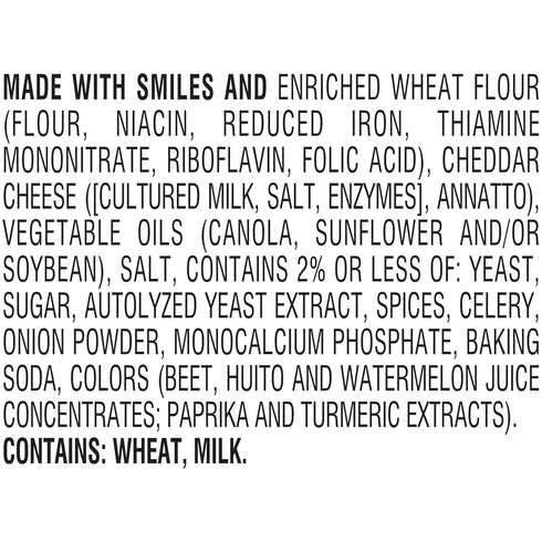 Pack, 0.9 oz, 9 Multi-Pack (Pack 2) Goldfish Colors Cheddar Crackers, Snack CT Tray