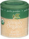 Simply Organic Garlic Powder, Certified Organic | 0.92 oz | Pack of