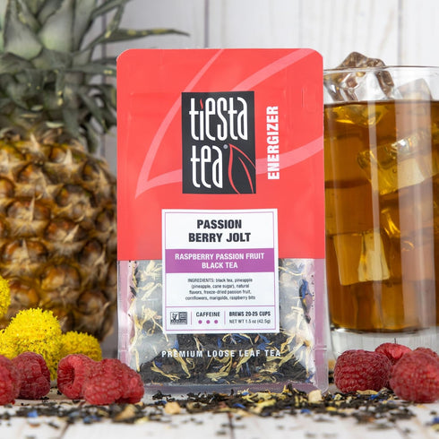 Tiesta Tea Black Loose Leaf Tea Gift Box, 3 Pouches, High Caffeine Hot & Iced Tea Variety Pack with Chai, Fruit &