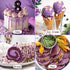 24oz (680g) Pack Purple Sweet Potato Powder - Natural Food Coloring for Baking, Drinks & SmoothiesUbe/Purple Yam