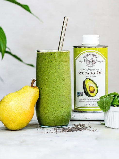 La Tourangelle Avocado Oil - Handcrafted from Premium Avocados - 8.45 fl oz - Great for Cooking and Skin