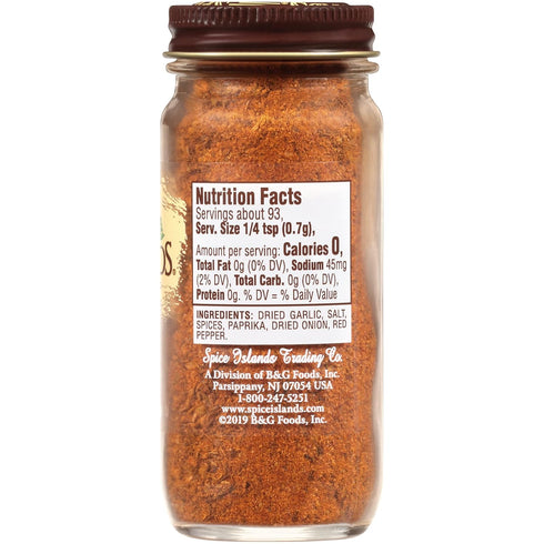 Spice Islands Louisiana Style Cajun Seasoning, 2.3 Ounce