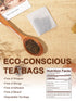 50 Count TeeLux Pear Honey Pu-erh Tea Bags, Premium Black & Pu-erh Blend with Natural Pear & Honey Flavor, Smooth