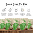 Dozy Packets, Multipack 12-Pack Oats Overnight Oatmeal Apple Cinnamon with Rolled Oats, Chia Seeds, Date Powder