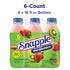 16 oz 6 pack Snapple Kiwi Strawberry Juice Drink, fl recycled plastic bottle