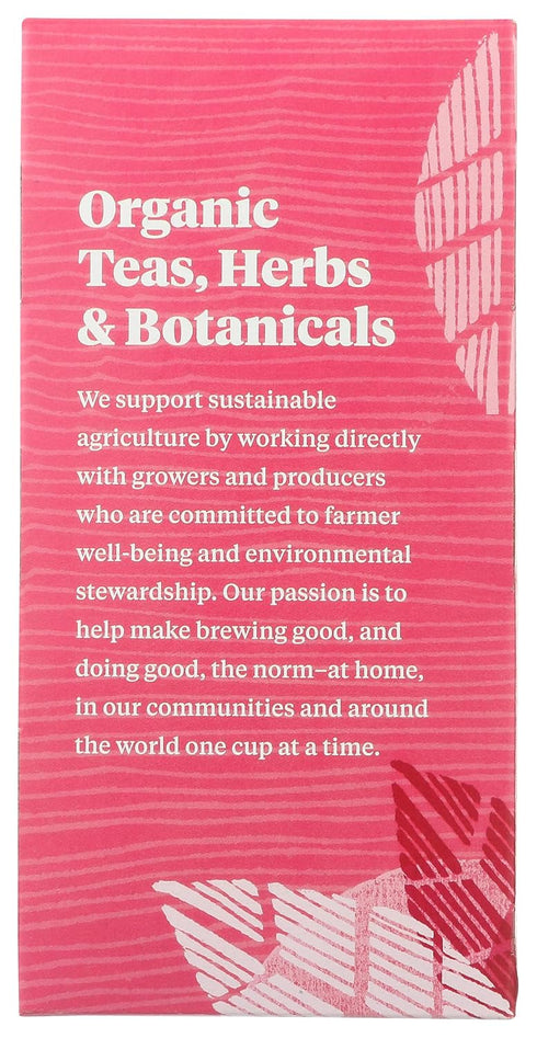 Organic Rose Tulsi Tea Bags, 20 ct - Allegro Tea