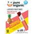 (2 24 (Pack 2) Pure Organic Layered Fruit Bars, Gluten Free, Vegan Fruit Snacks, Pineapple Passionfruit Boxes, Bars)