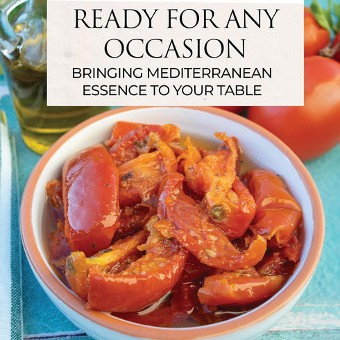 Pack 2, 10.2 oz Galen Food Oven Roasted Tomatoes - Marinated Tomato in Oil, of Each