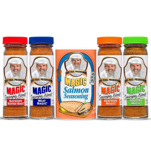 Magic Seasoning Blends Variety Pack, Blackened Fish & Meat Spices, Seasonings for