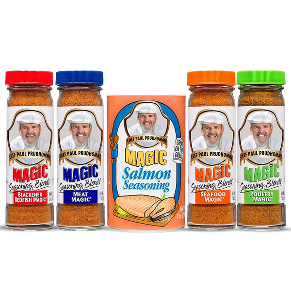 Magic Seasoning Blends Variety Pack, Blackened Fish & Meat Spices, Seasonings for