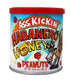 ASS KICKIN' Roasted Spicy Hot Peanuts - 4.25 oz Ultimate Spicy Gourmet Gift Peanuts (Habanero Honey)