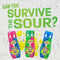 WARHEADS Super Sour Double Drops - Liquid Sour Candy, Assorted Flavors - Blue Raspberry, Green Apple, Watermelon - 3