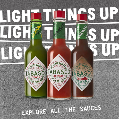 5 Oz (Pack 2) TABASCO Brand Scorpion Sauce, Fiery & Intense Hot Sauce, Glass Bottle, Bold & Hot, Scorpion Pepper