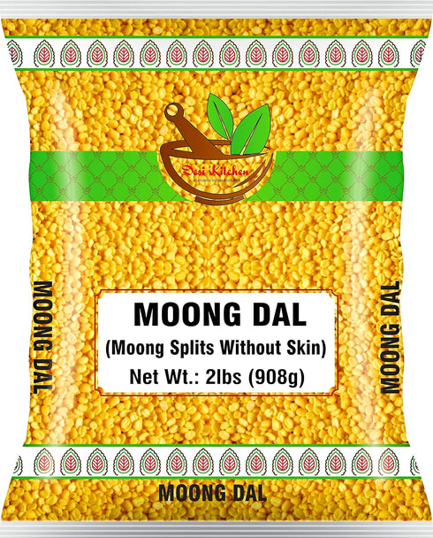 DESI KITCHEN AUTHENTIC INDIAN PRODUCTS Desi Kitchen Moong Dal 2LB (32oz) By Rani Foods Inc