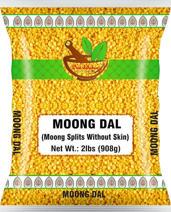DESI KITCHEN AUTHENTIC INDIAN PRODUCTS Desi Kitchen Moong Dal 2LB (32oz) By Rani Foods Inc