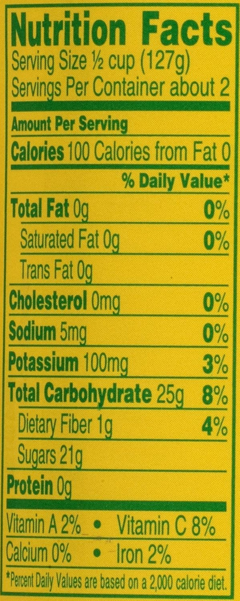 8.5 (Pack 12) Del Monte Canned Fruit Cocktail in Heavy Syrup, Ounce