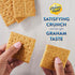 6 25.6 oz Honey Maid Graham Crackers, Family Size, - Boxes