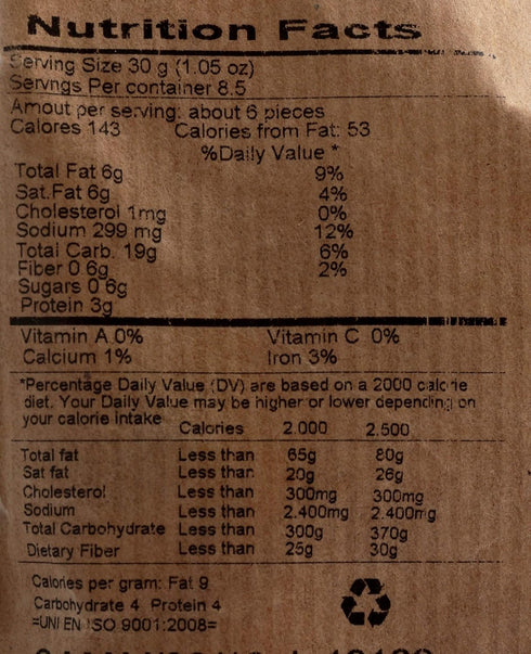 MITICA Fennel Taralli, 8.8 OZ Snack