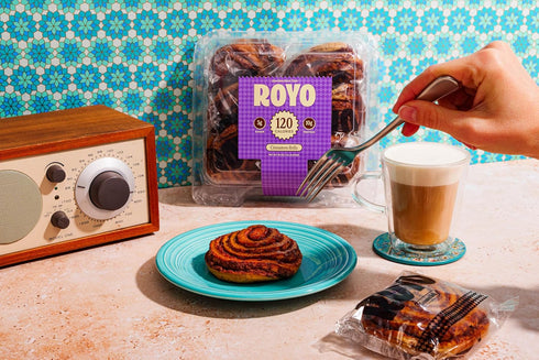 2 Bags of 6 ROYO Rolls (12 rolls), 120 Calories, 8g Net