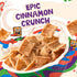 Bag,32 oz,(Pack 6) Cinnamon Toast Crunch Breakfast Cereal,Crispy Cinnamon Cereal,Value