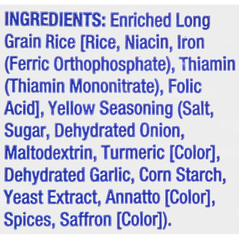 5 oz (Pack 5) Mahatma Yellow Seasonings & Long Grain Rice, Gluten-Free, Non-GMO, Vegan, Bag