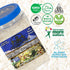 32 oz (2LB) Golden Crown Smoked Basmati Rice - | Premium Quality Gluten-Free & Vegan | Non-GMO Smoked Kitchen Rice |