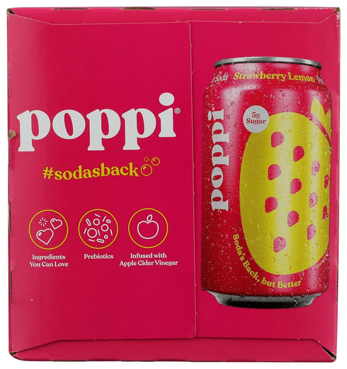 8Pk 96 Poppi Soda Prebtc Variety FO