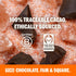 81% (10 pack) (2.1oz TCHO Dark & Salty Dark Chocolate Bars | Plant Based, Organic & Fair Trade | Non GMO, Non-Dairy