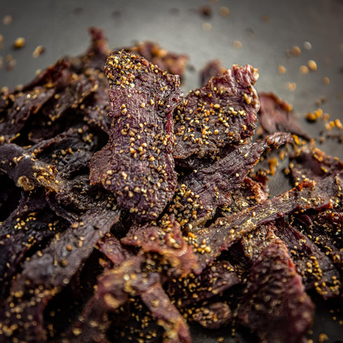 3 3 oz Centennial Cuts Beef Jerky Cowboy Style - High Protein, Zero Sugar & Zero Carbs, Simple Ingredients Snack