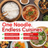 16 Pack 4 Rice Stick Noodles for Pho, Stir Fry, Pad Thai, Chow Fun, Ounce Each