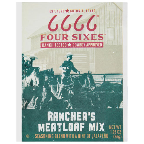 Generic Four Sixes Seasoning Ranchers Meatloaf Mix 1.25 oz (Pack of 12)
