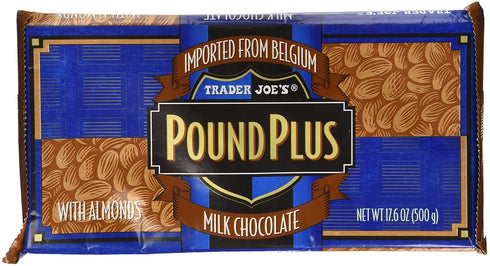 Trader Joe's Trader Joes Pound Plus Milk Chocolate with Almonds 17.6 oz.